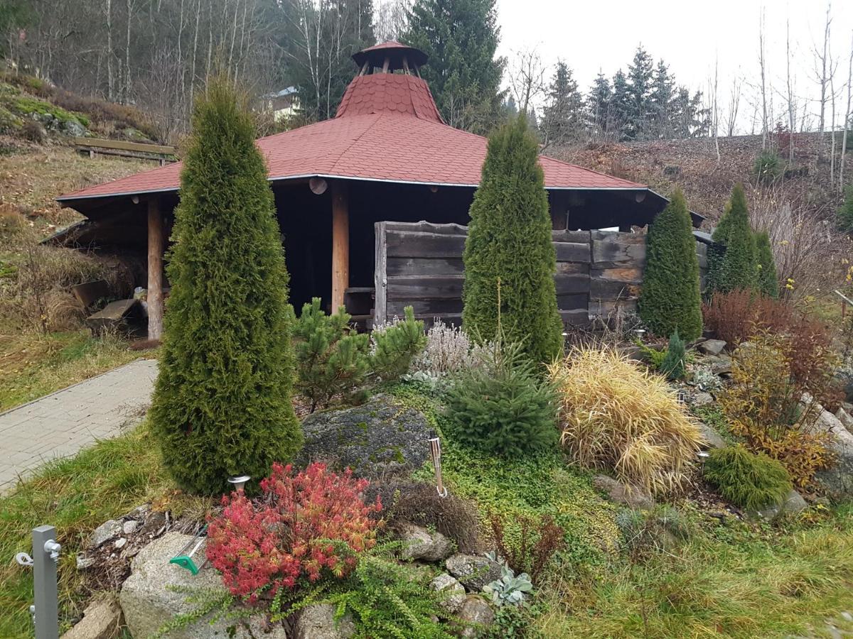 Hotel Schwarz Nove Hamry Bagian luar foto