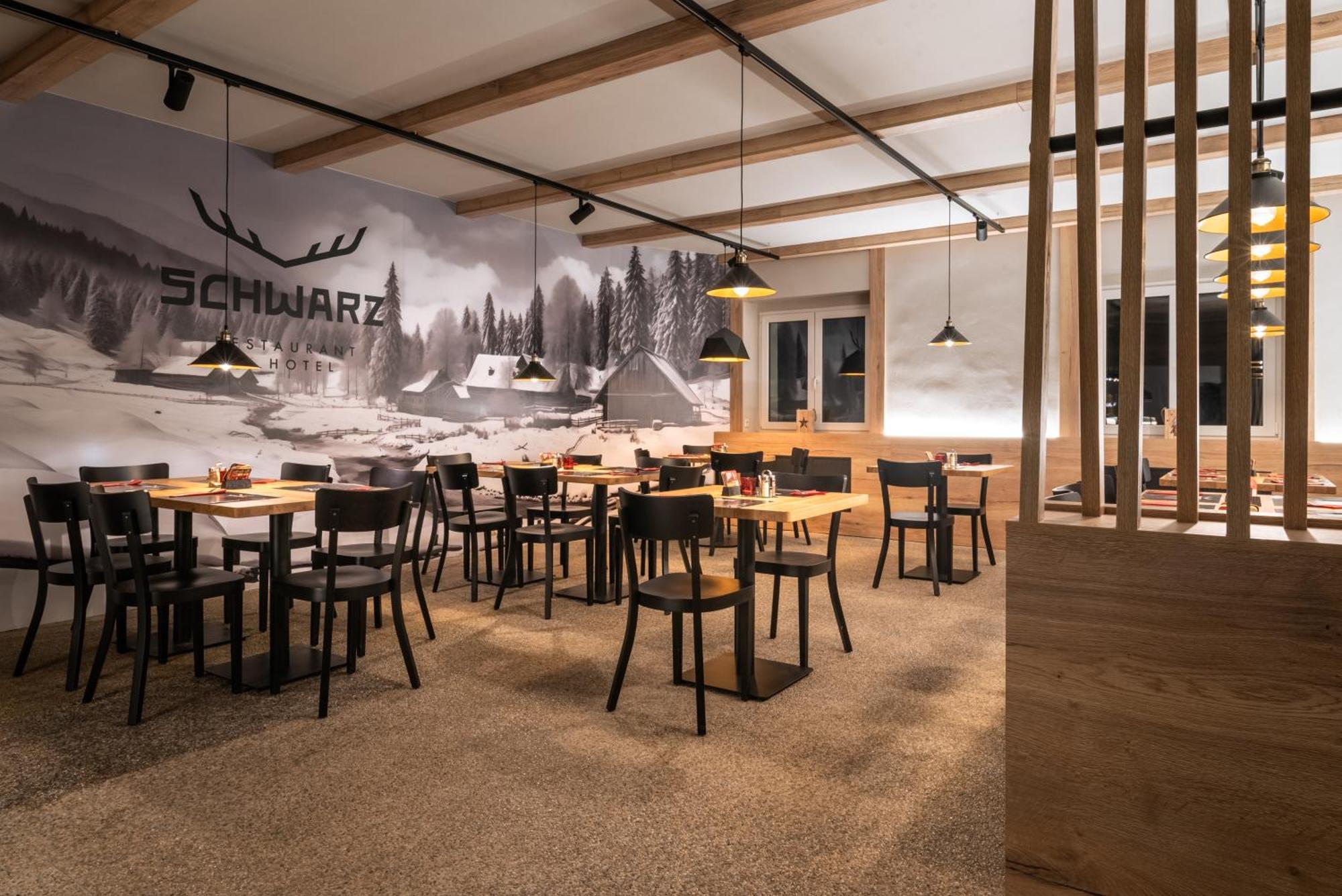 Hotel Schwarz Nove Hamry Bagian luar foto